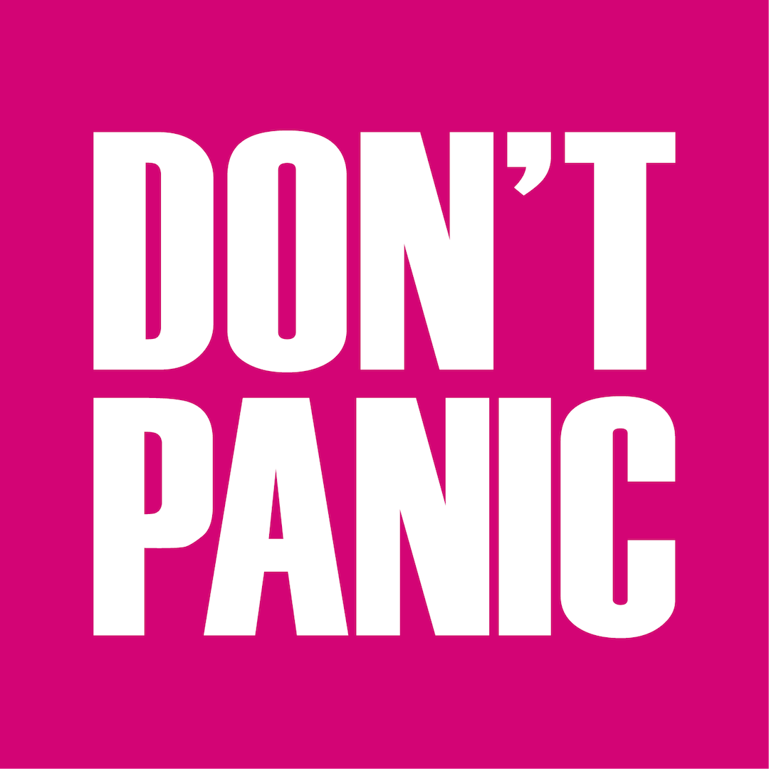 Dont Panic Logo